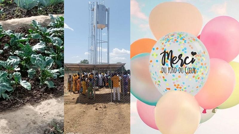 Projets d&rsquo;eau potable et jardin maraîcher en Afrique de l&rsquo;ouest