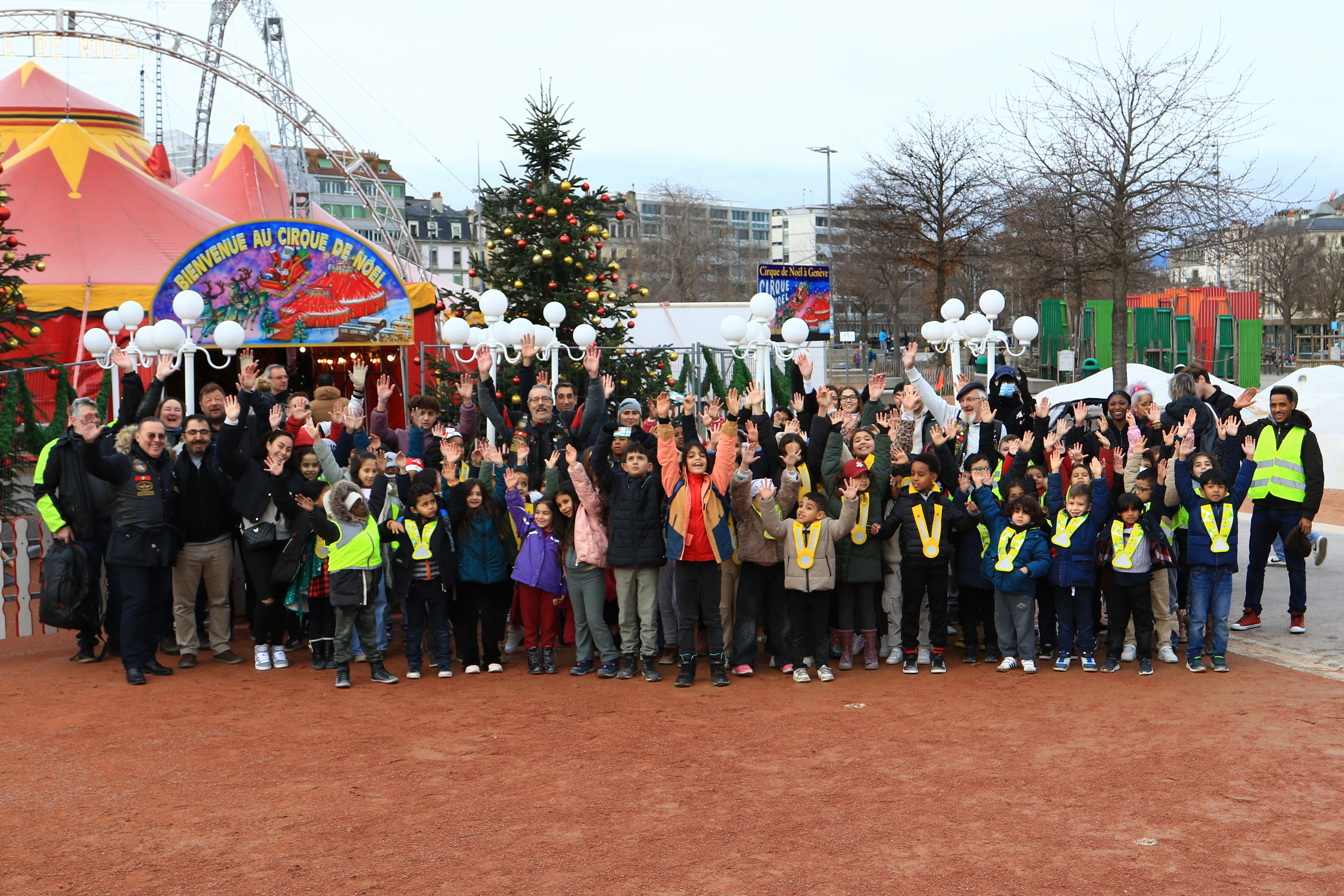 Une action caritative en faveur des enfants